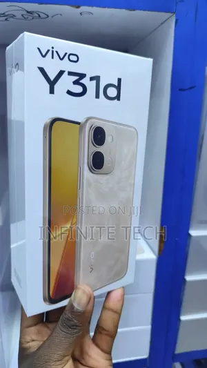 New Vivo Y31d 128 GB Black