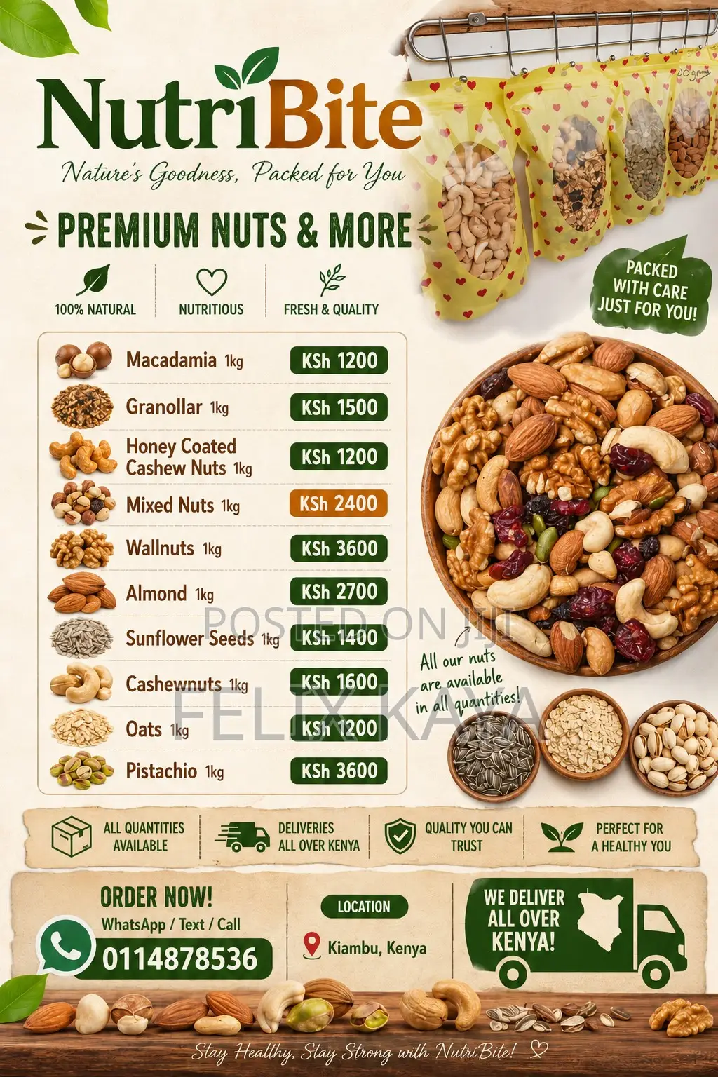 Healthy Nuts Seeds | Wholesale Retail | Delivery Nationwide