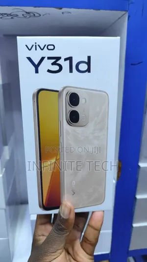 New Vivo Y31d 256 GB Black