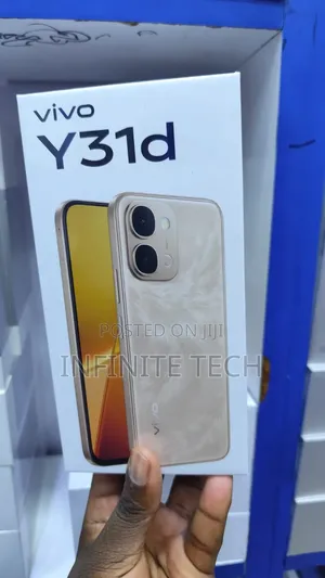 New Vivo Y31d 256 GB Black