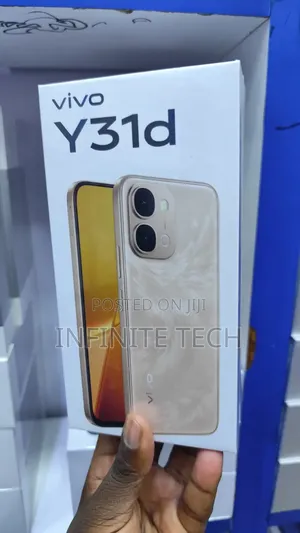 New Vivo Y31d 256 GB Black