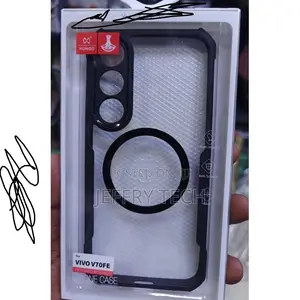 Xunod Case for Vivo V70fe Back Cover With Magsafe Transparent Hard She