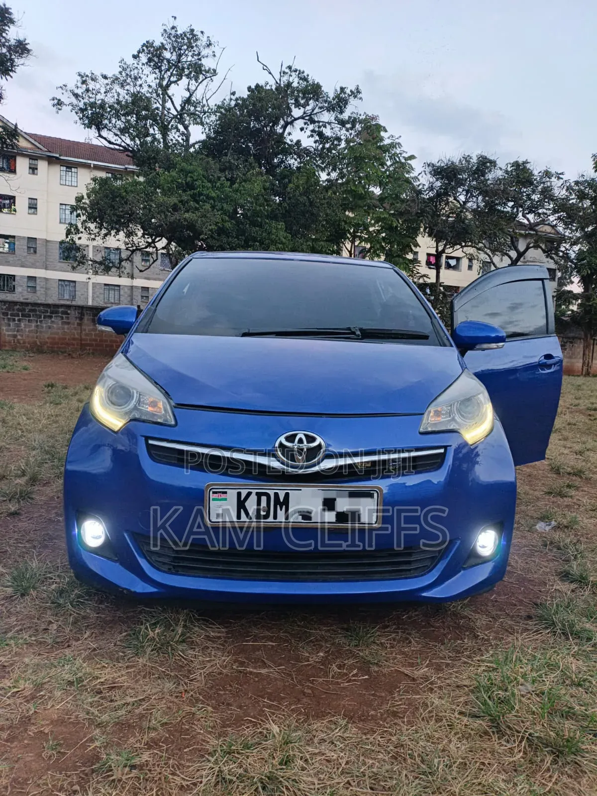 Toyota Ractis 2017 Blue