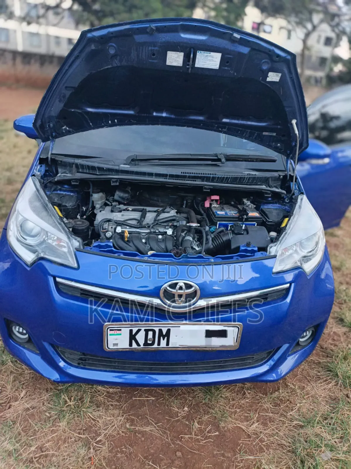 Toyota Ractis 2017 Blue