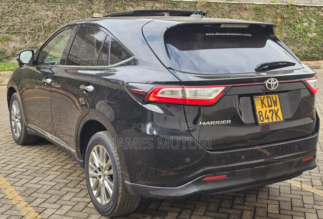 Toyota Harrier 2018 Black