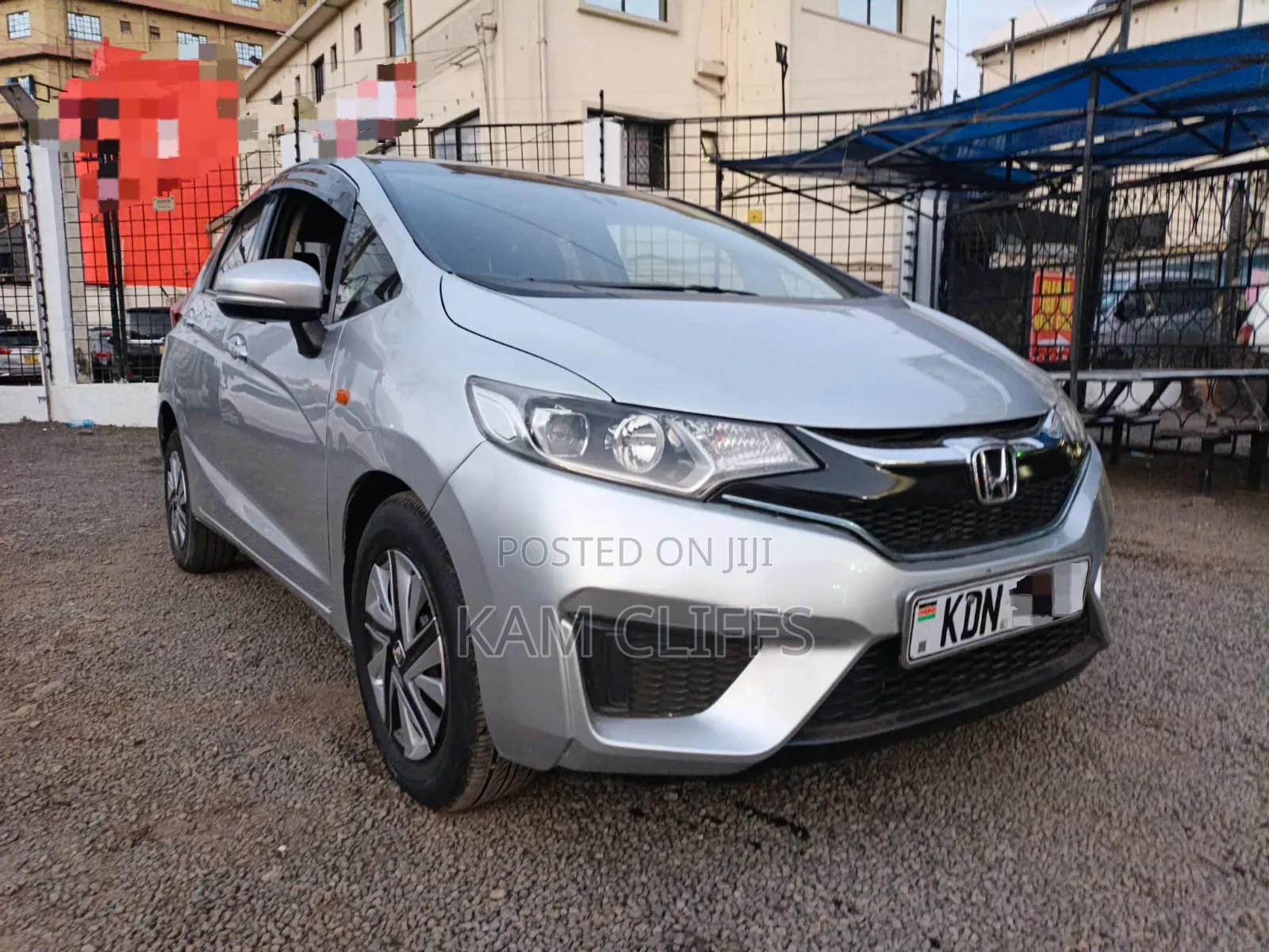 Honda Fit 2017 Gray