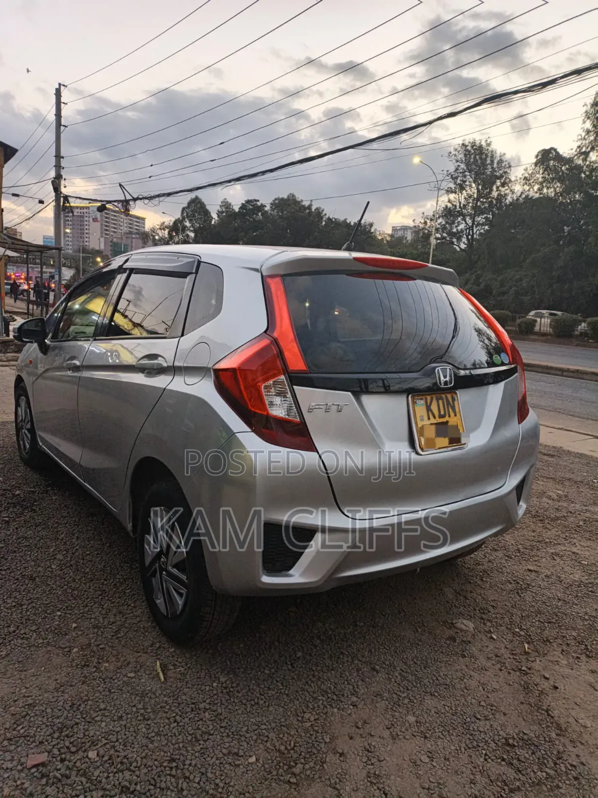 Honda Fit 2017 Gray