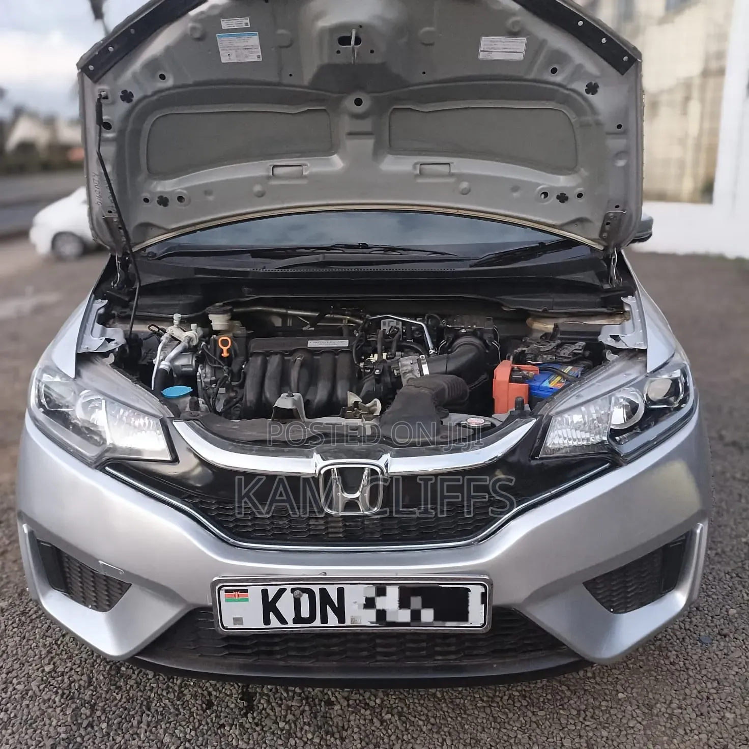 Honda Fit 2017 Gray
