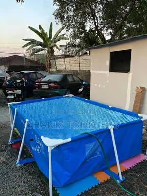 Intex Rectangular Pool – Strong Metal Frame Backyard Pool