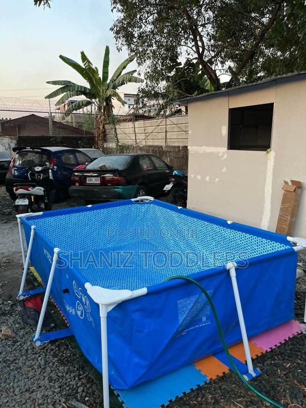Intex Rectangular Pool – Strong Metal Frame Backyard Pool - thumbnail 3