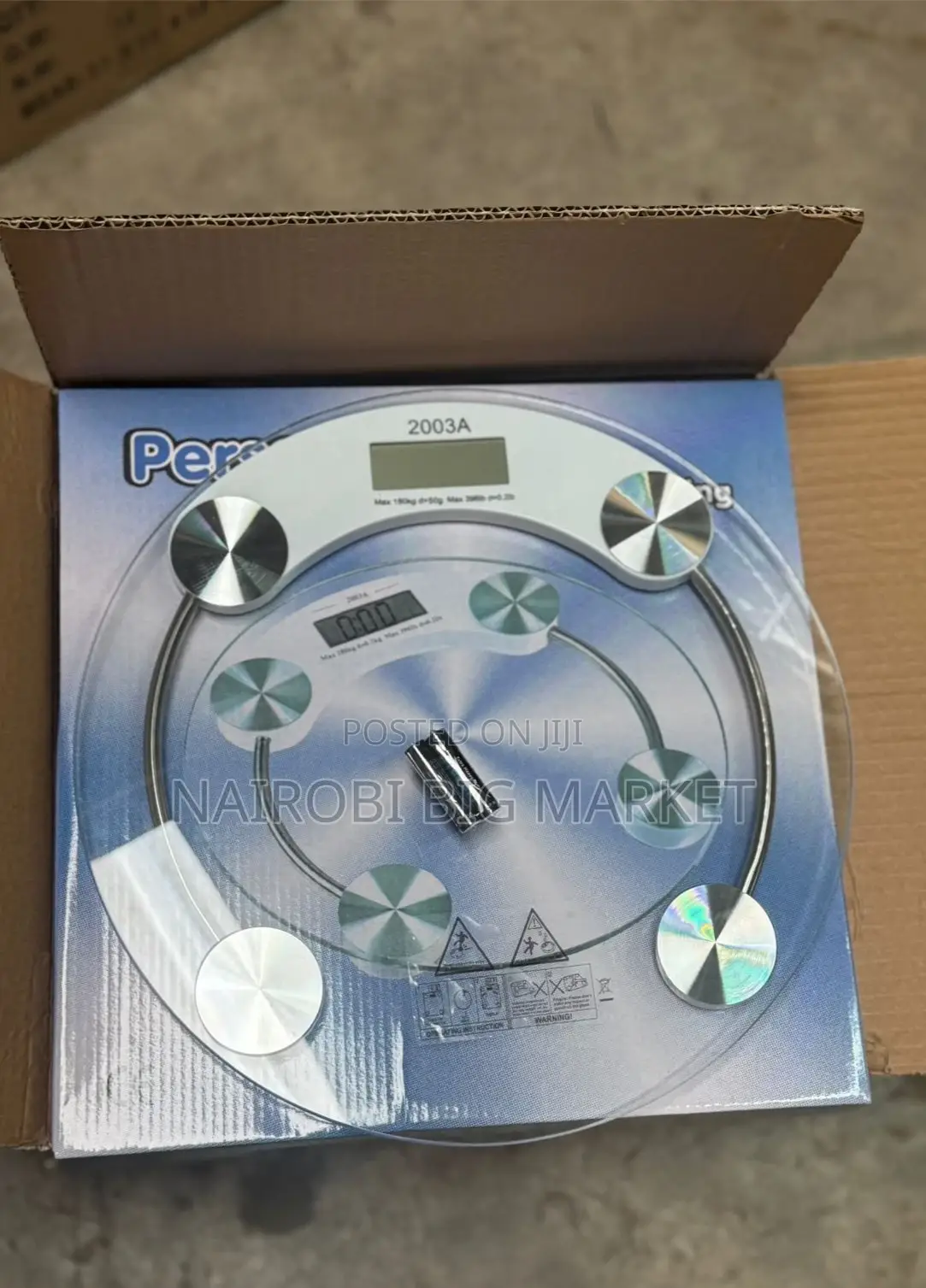 Glass Bathroom Scale