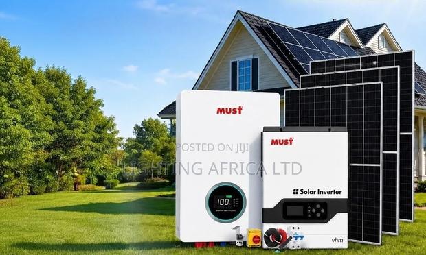 Must 8kva - 10kwh (8)615w Solar Panels (Free Installation Transport)