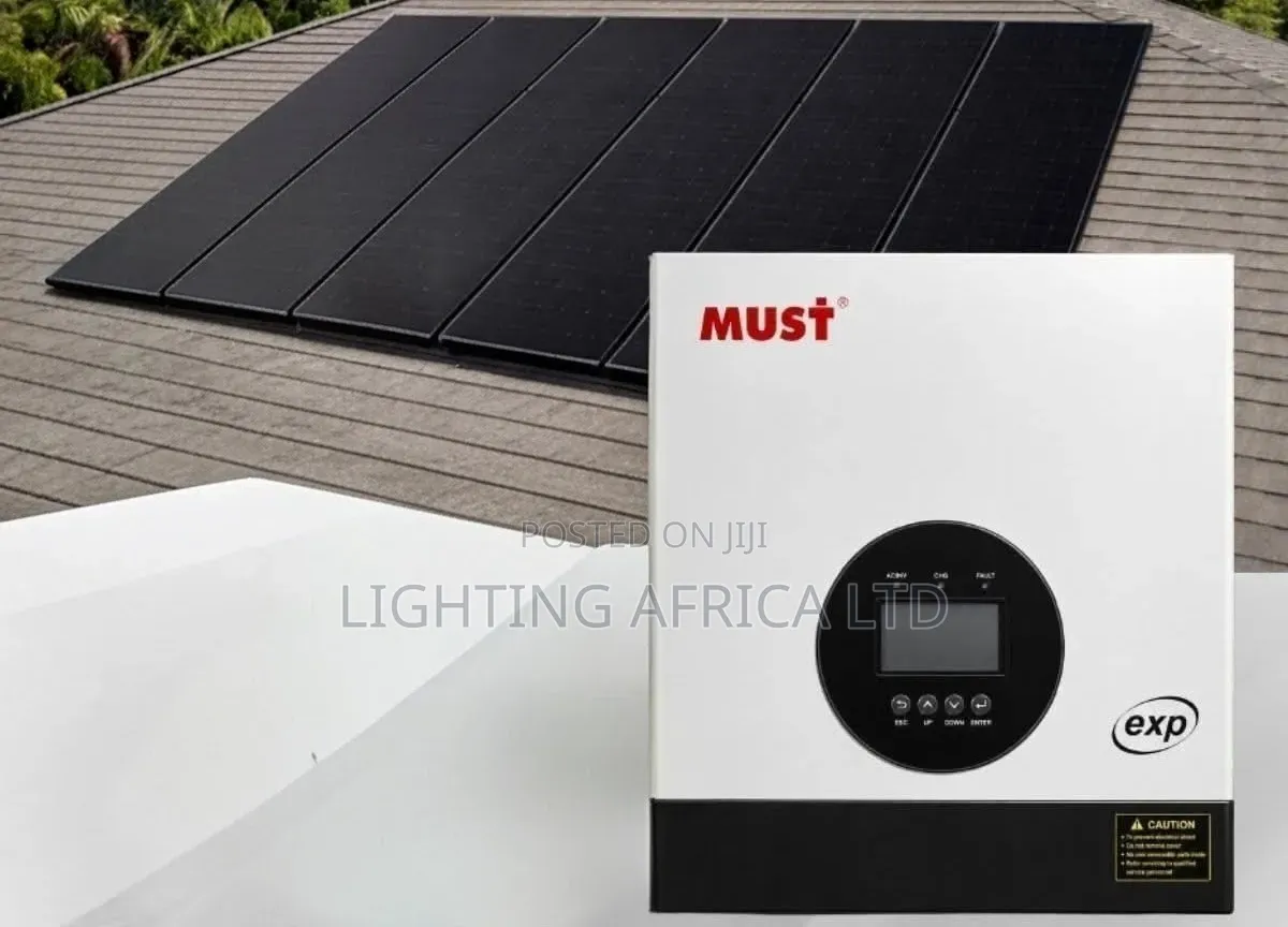 Must 8kva - 10kwh (8)615w Solar Panels (Free Installation Transport)