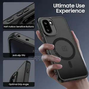 Magnetic for Oneplus 15r Case Translucent Matte Shockproof Phone Case