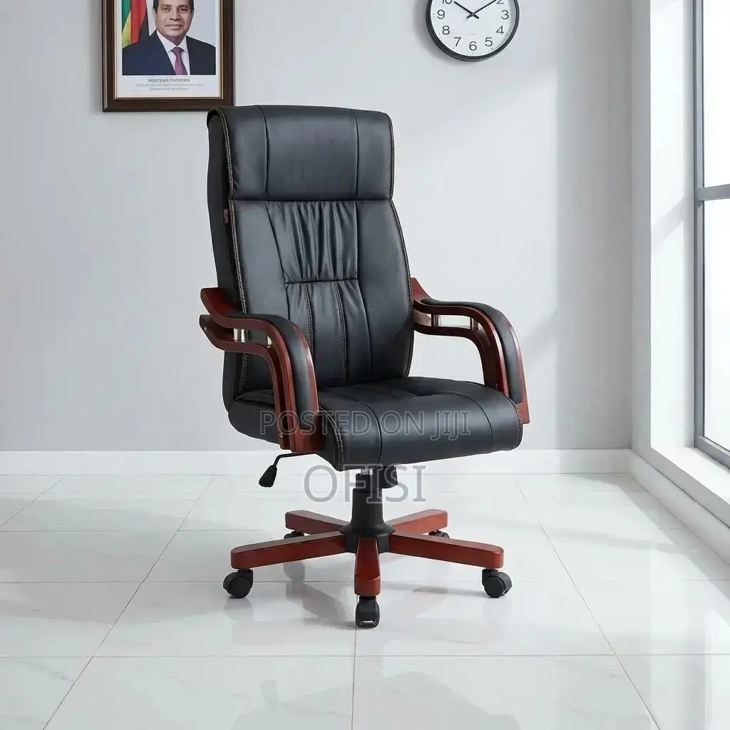 Office Chair; Bliss Executive Leather Office Chair