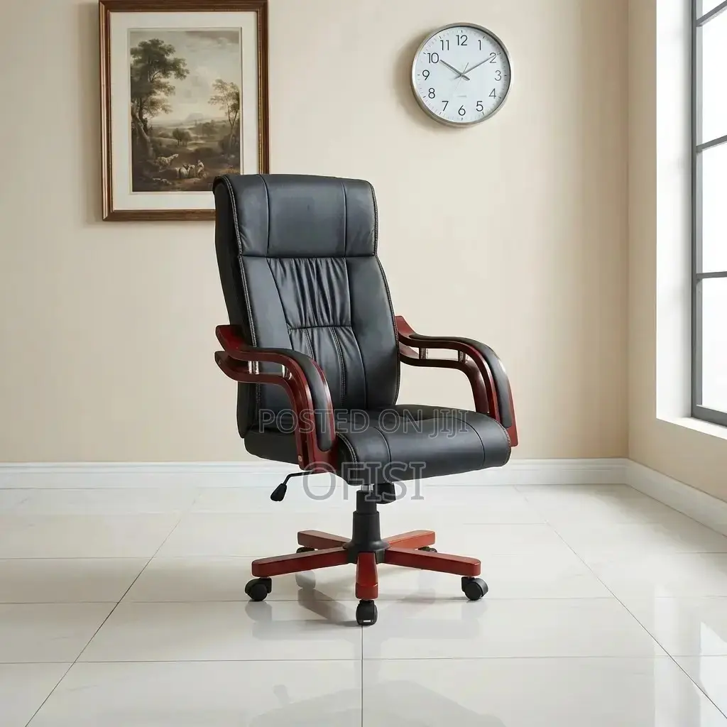 Office Chair; Bliss Executive Leather Office Chair