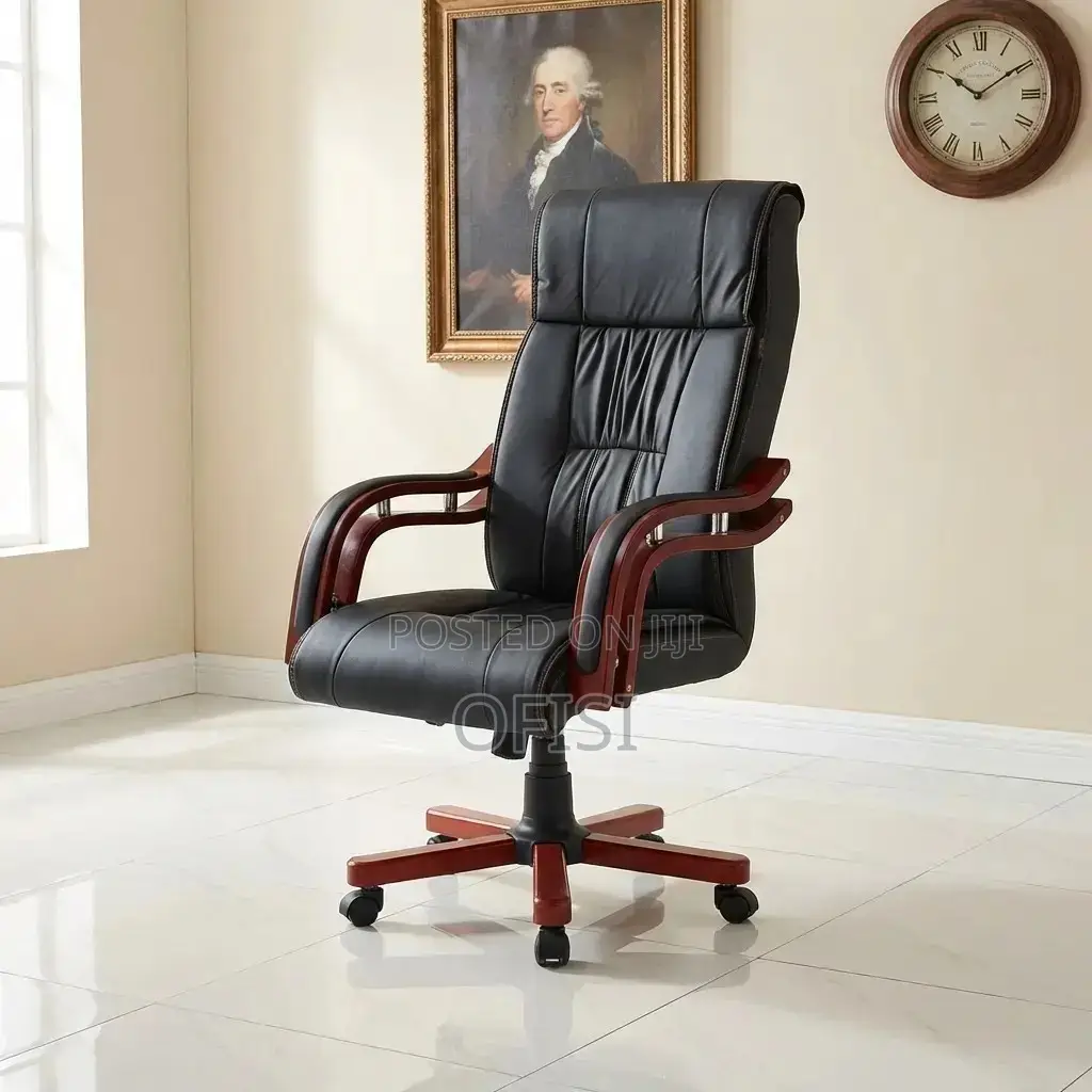 Office Chair; Bliss Executive Leather Office Chair