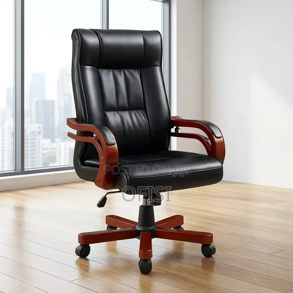 Office Chair; Bliss Executive Leather Office Chair