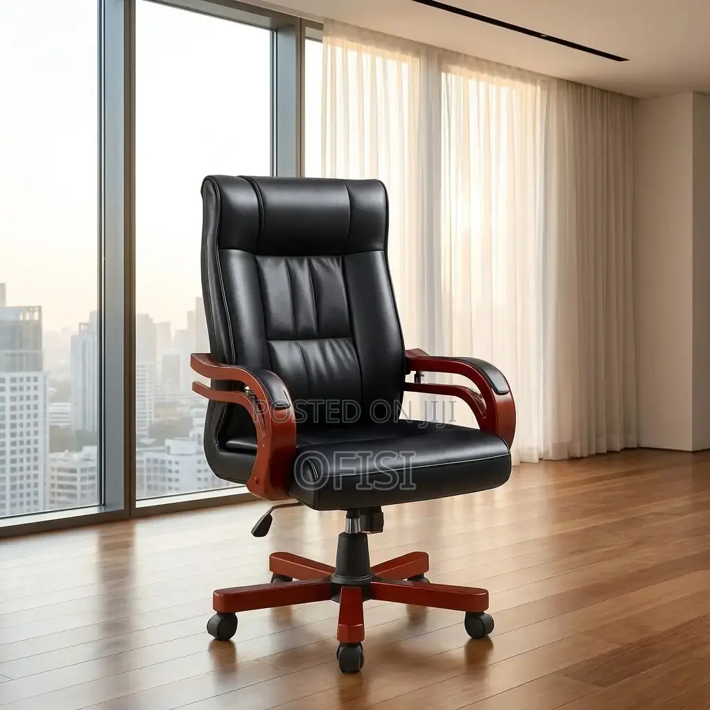 Office Chair; Bliss Executive Leather Office Chair