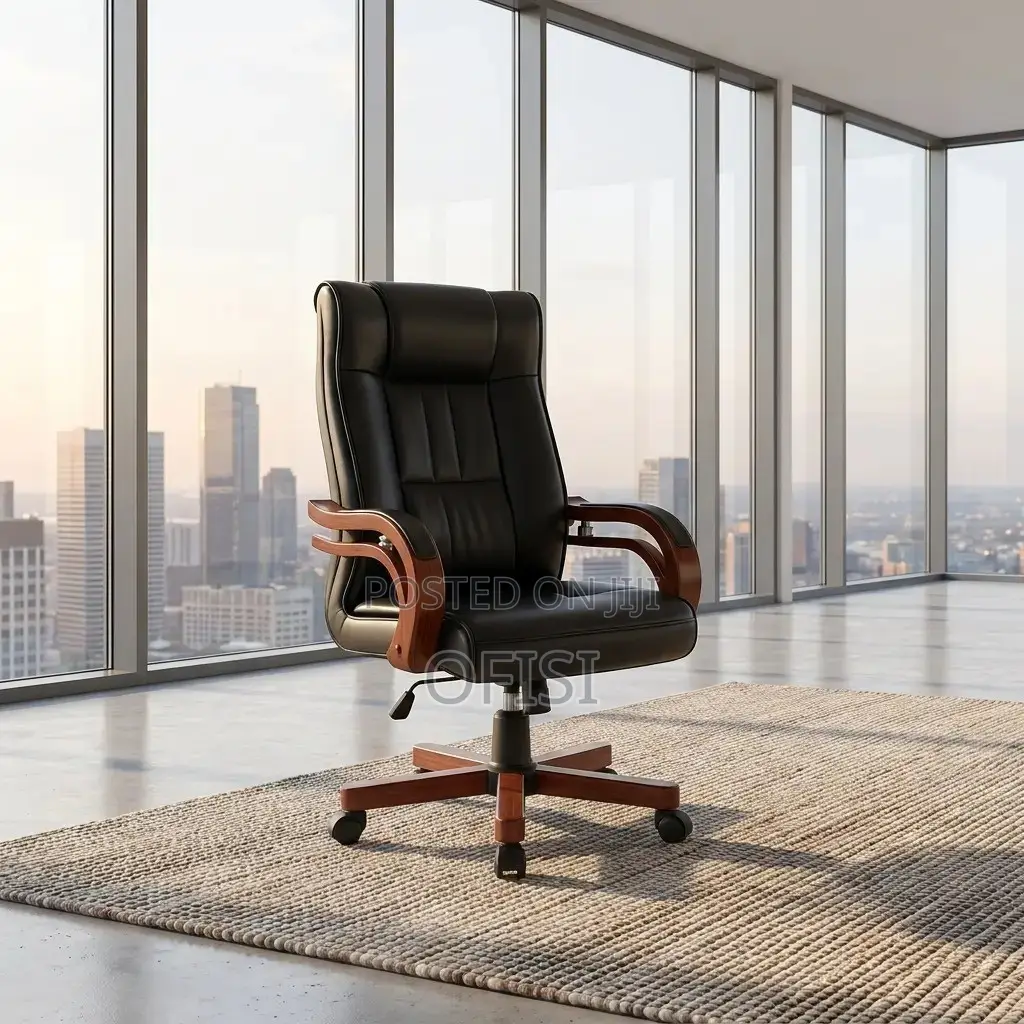 Office Chair; Bliss Executive Leather Office Chair