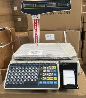 Acs 30kg Electronic Barcode Printing Scale