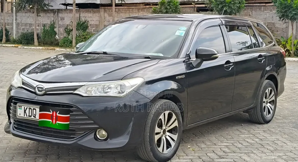 Toyota Corolla Fielder 2017 Black