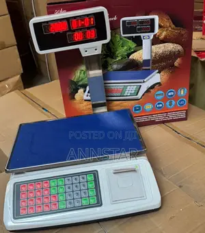 50kg Electric Weighing Scale With Receipt Printer