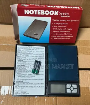 Notebook 500gram Digital Scale