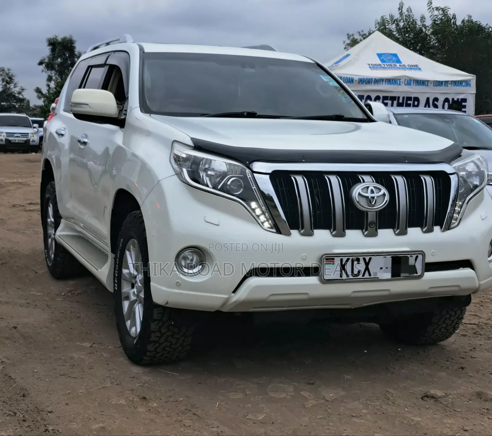 Toyota Land Cruiser Prado 2015 White