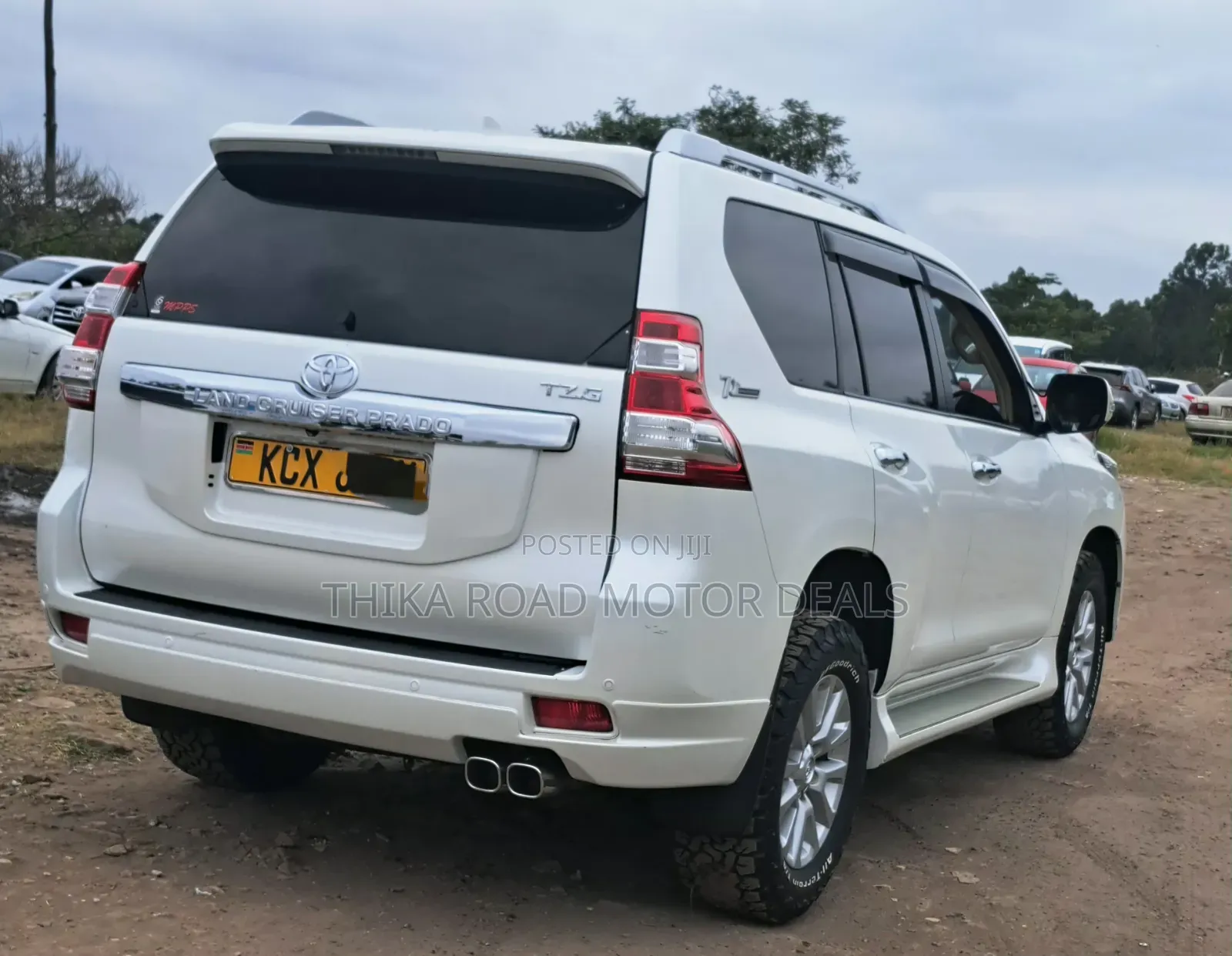 Toyota Land Cruiser Prado 2015 White