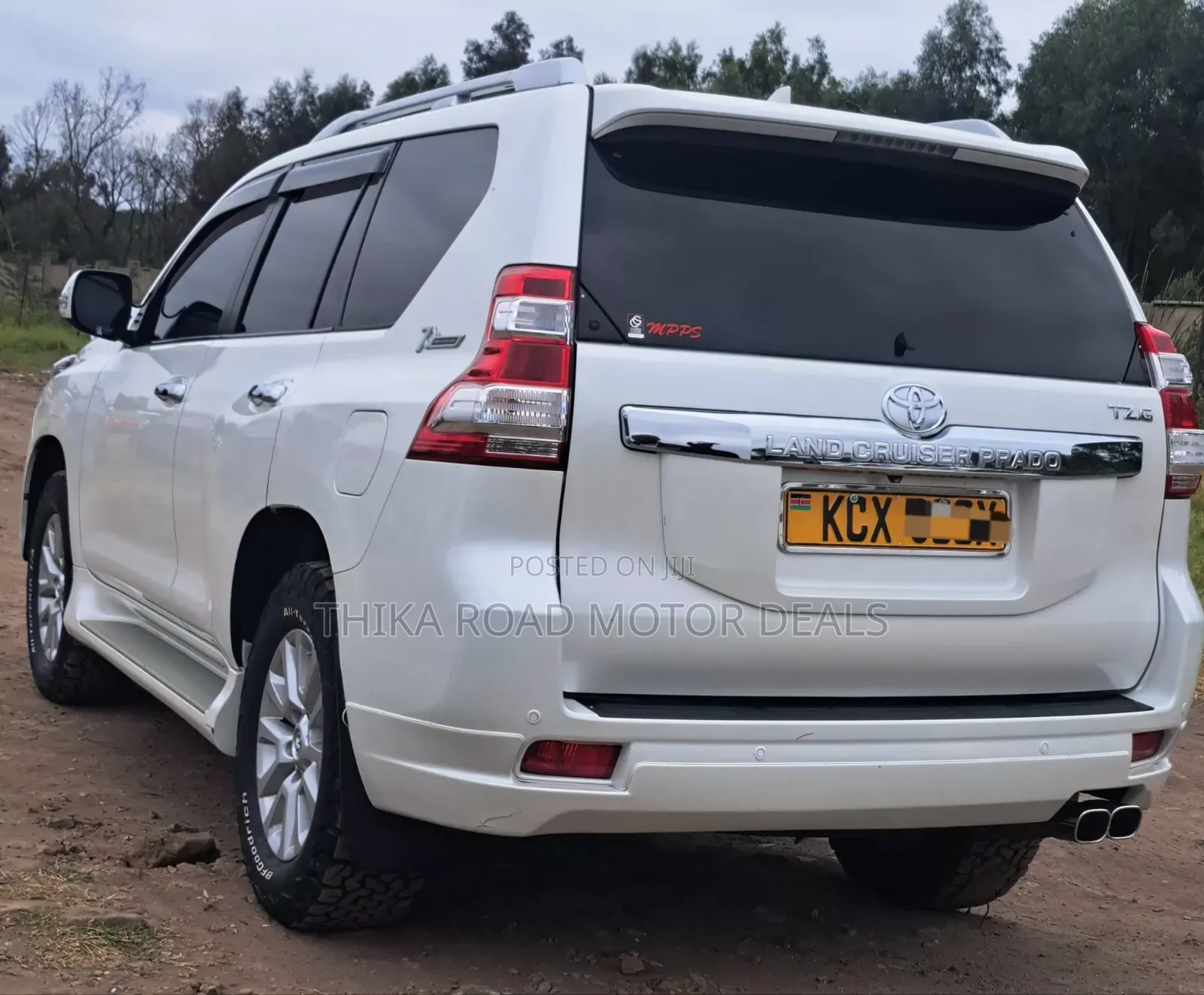 Toyota Land Cruiser Prado 2015 White