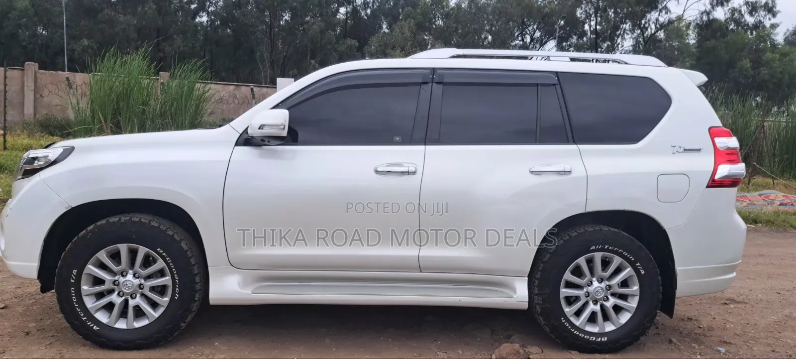 Toyota Land Cruiser Prado 2015 White