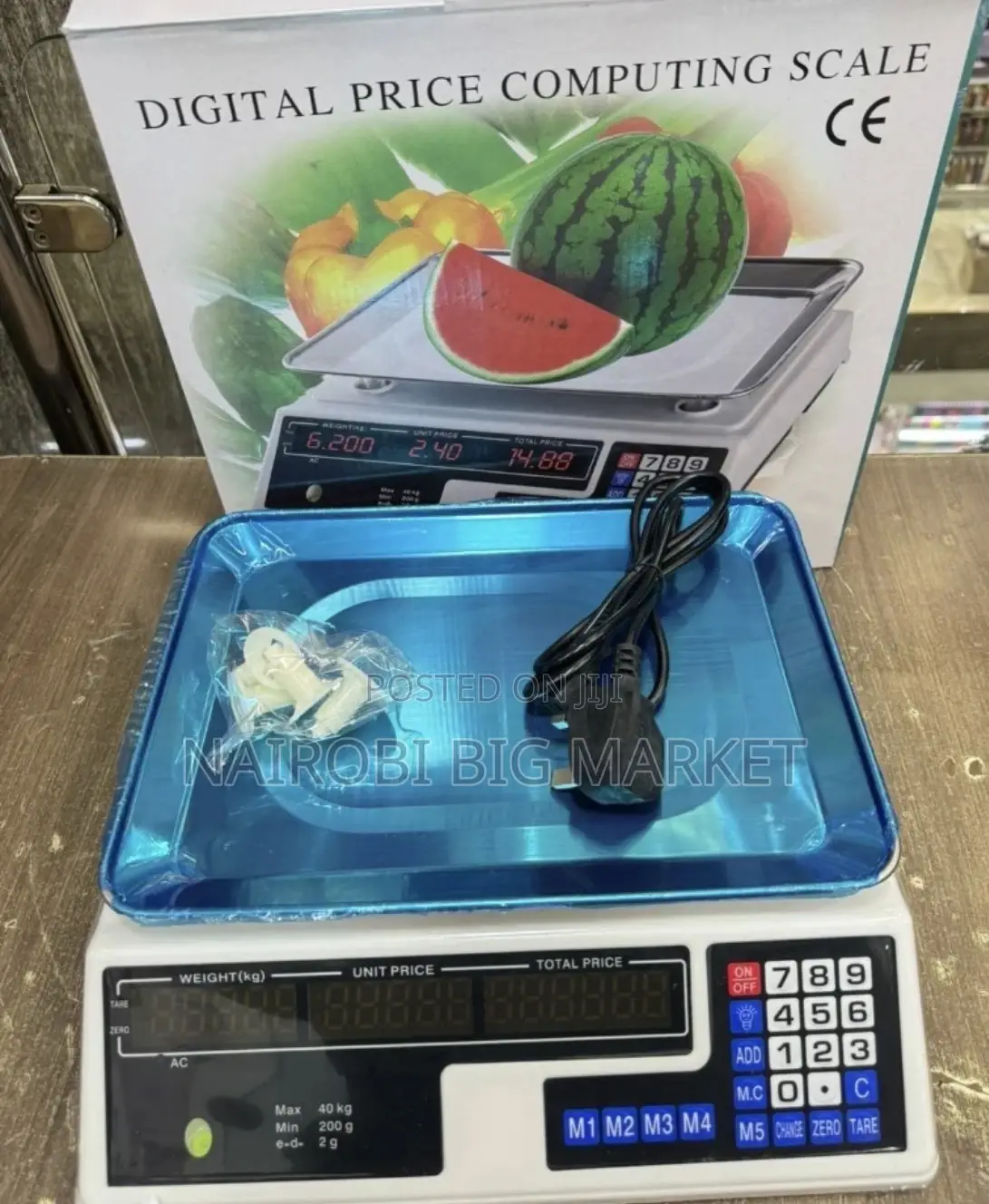 Armless Digital Scale 40kg