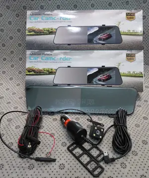 Full Hd 1080p Touch Screen Rearview Mirror Dash Cam