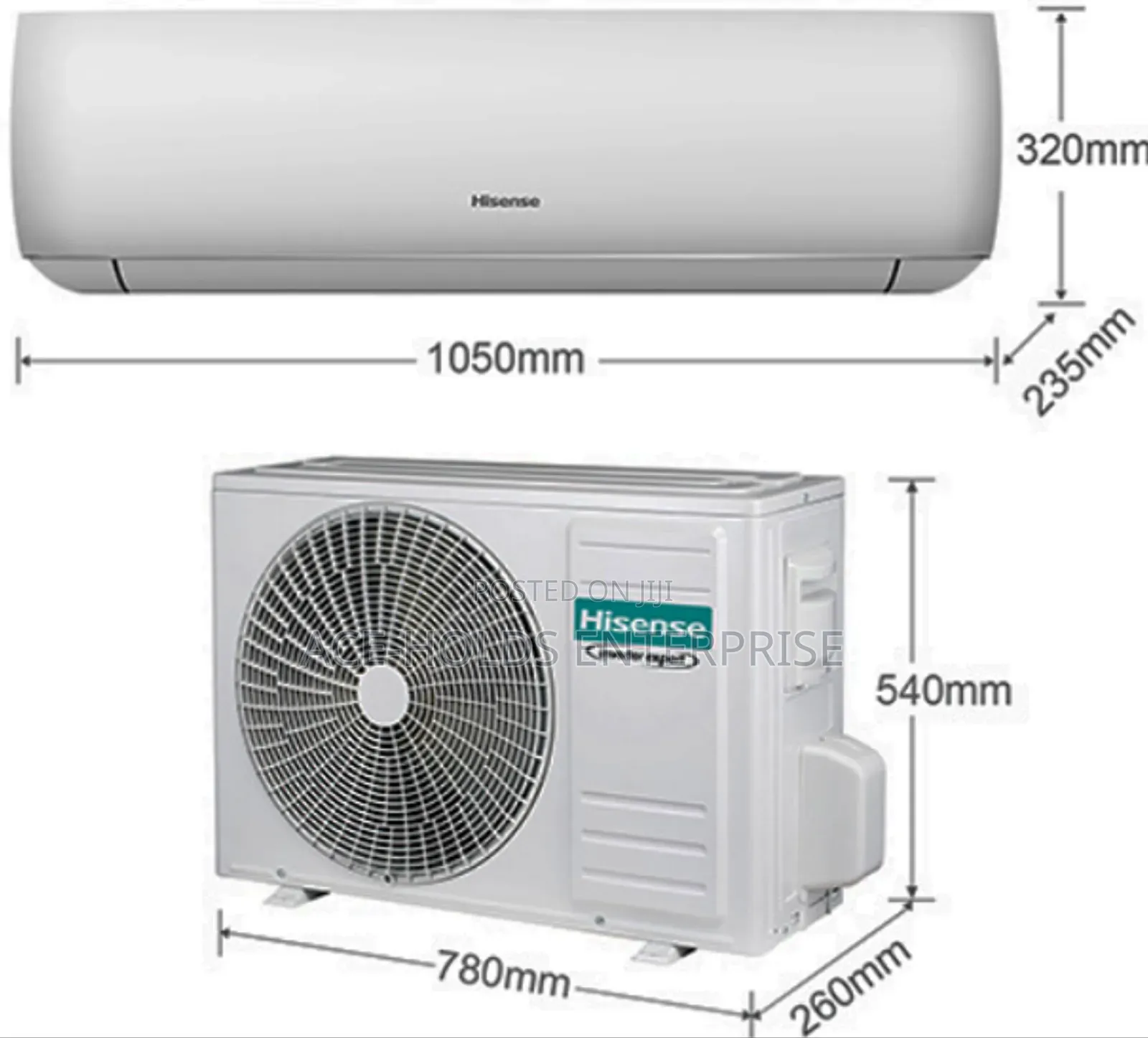 Hisense Split Air Conditioner 24000 Btu
(As-24uf4sbbtu00a)