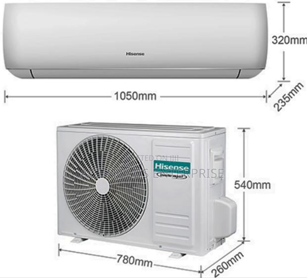 Hisense Split Air Conditioner 24000 Btu
(As-24uf4sbbtu00a) - thumbnail 2