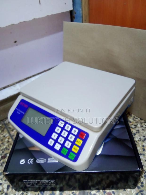 Electronic Price Computing Scale for Retail Shops