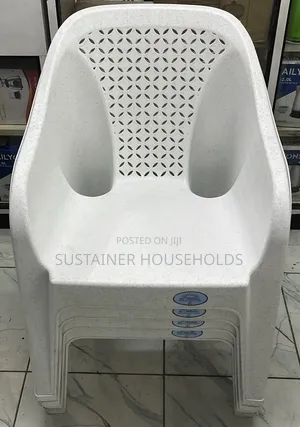 Marble White Skyplast Plastic Chairs