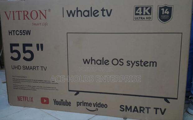 Vitron 55-Inch Uhd Smart Tv – Whale Os System (Htc55w)