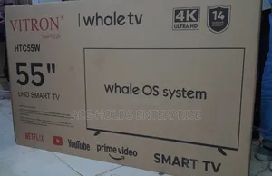 Vitron 55-Inch Uhd Smart Tv – Whale Os System (Htc55w)