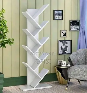 Bookshelf; 8 Tier Home Office Tree Bookshelf