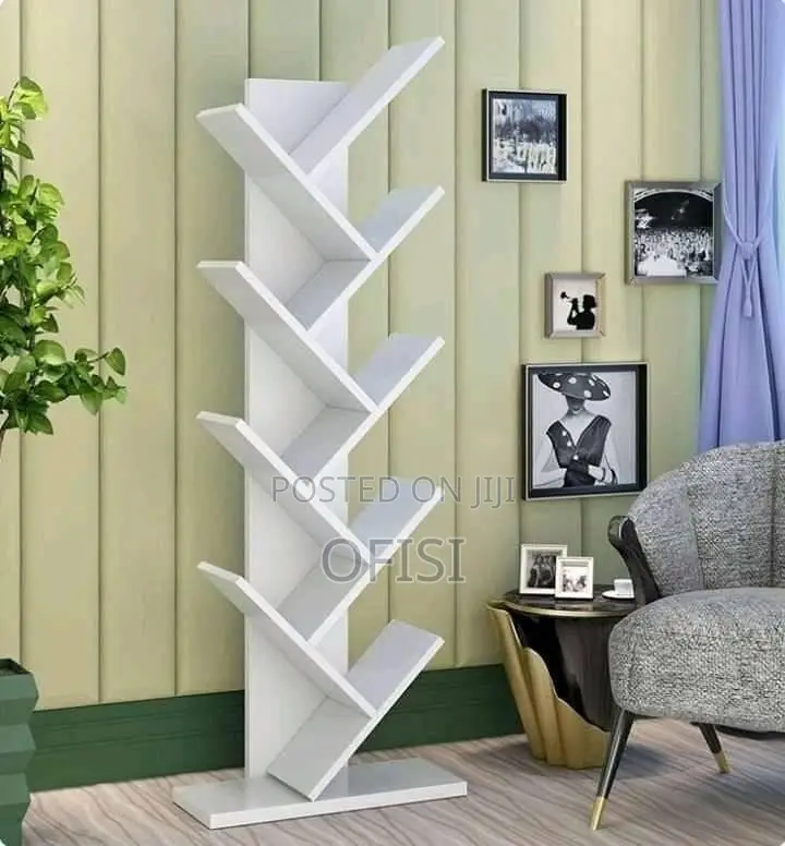 Bookshelf; 8 Tier Home Office Tree Bookshelf