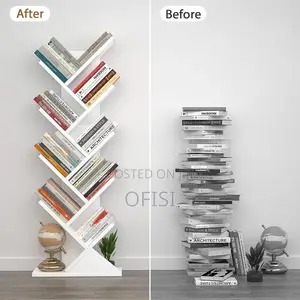 Bookshelf; 8 Tier Home Office Tree Bookshelf