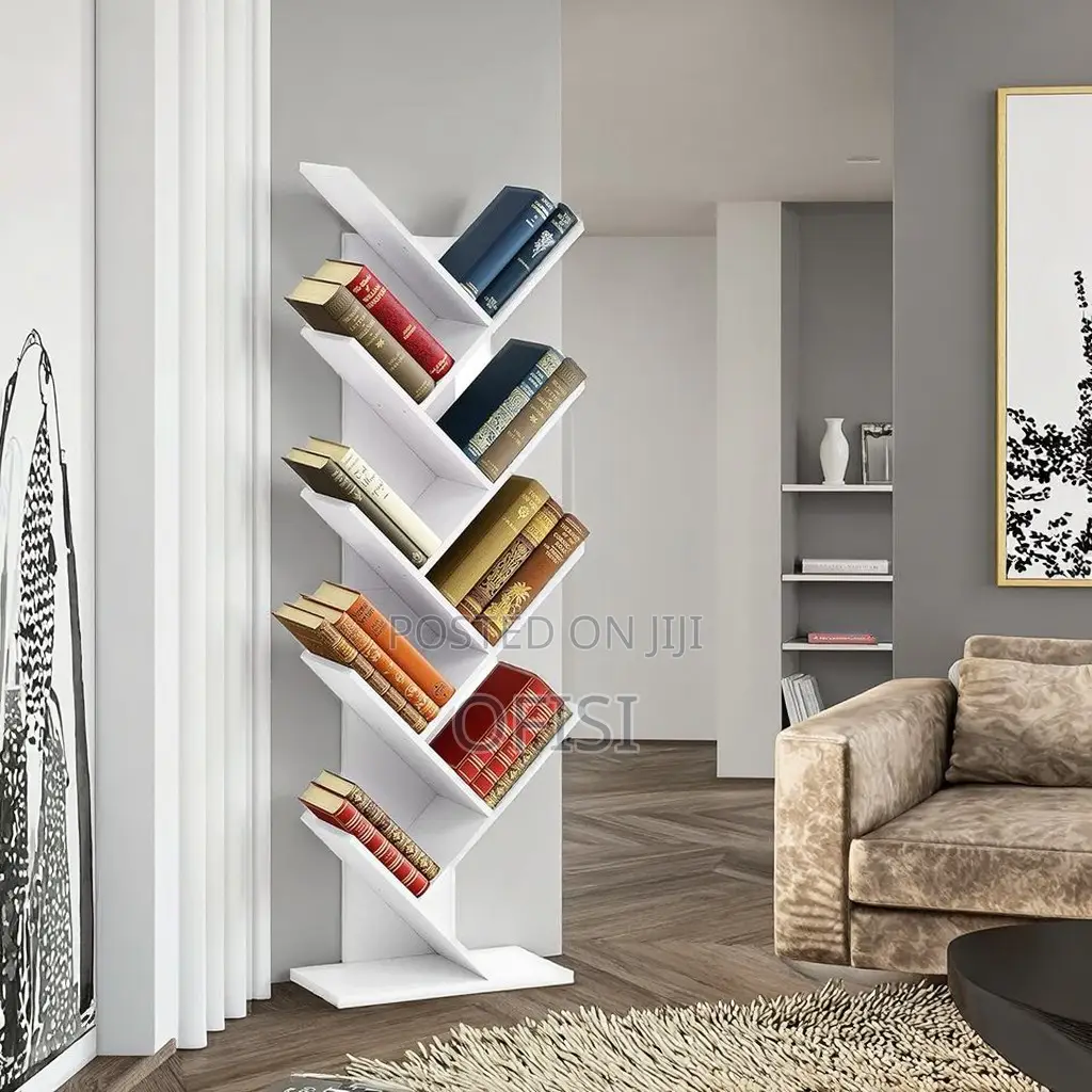 Bookshelf; 8 Tier Home Office Tree Bookshelf