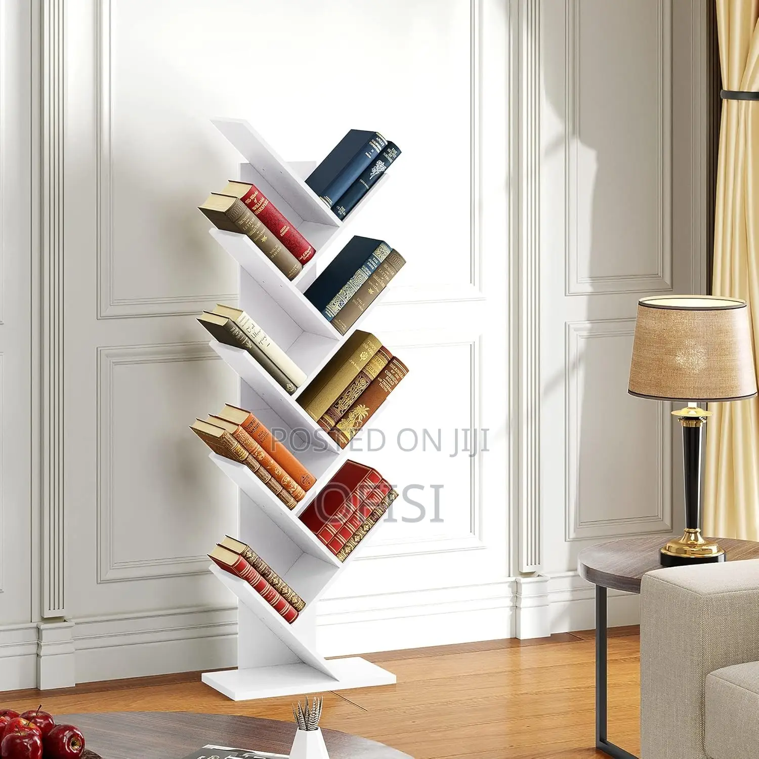 Bookshelf; 8 Tier Home Office Tree Bookshelf