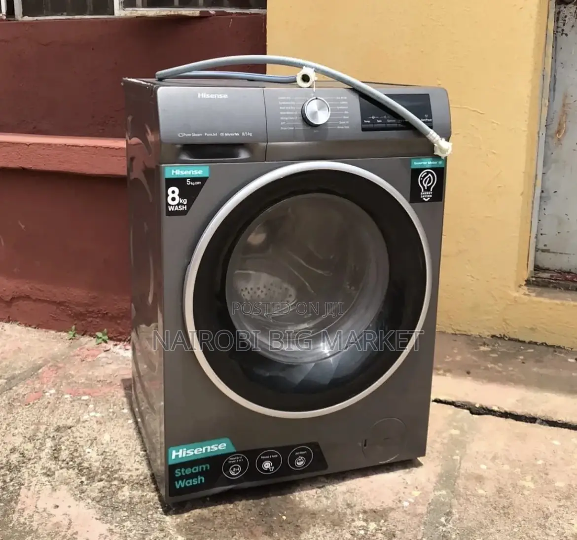 Hisense 8/5kg Front Load Wash and Dry Washing Machine