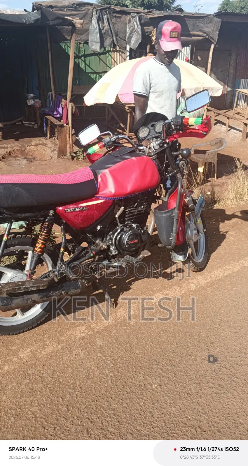 Haojin HJ150-11B 2022 Red