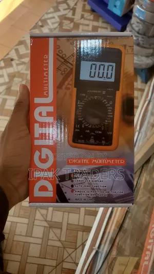Digital Multimeter LCD Display Handheld Digital Multimeter Ac/Dc