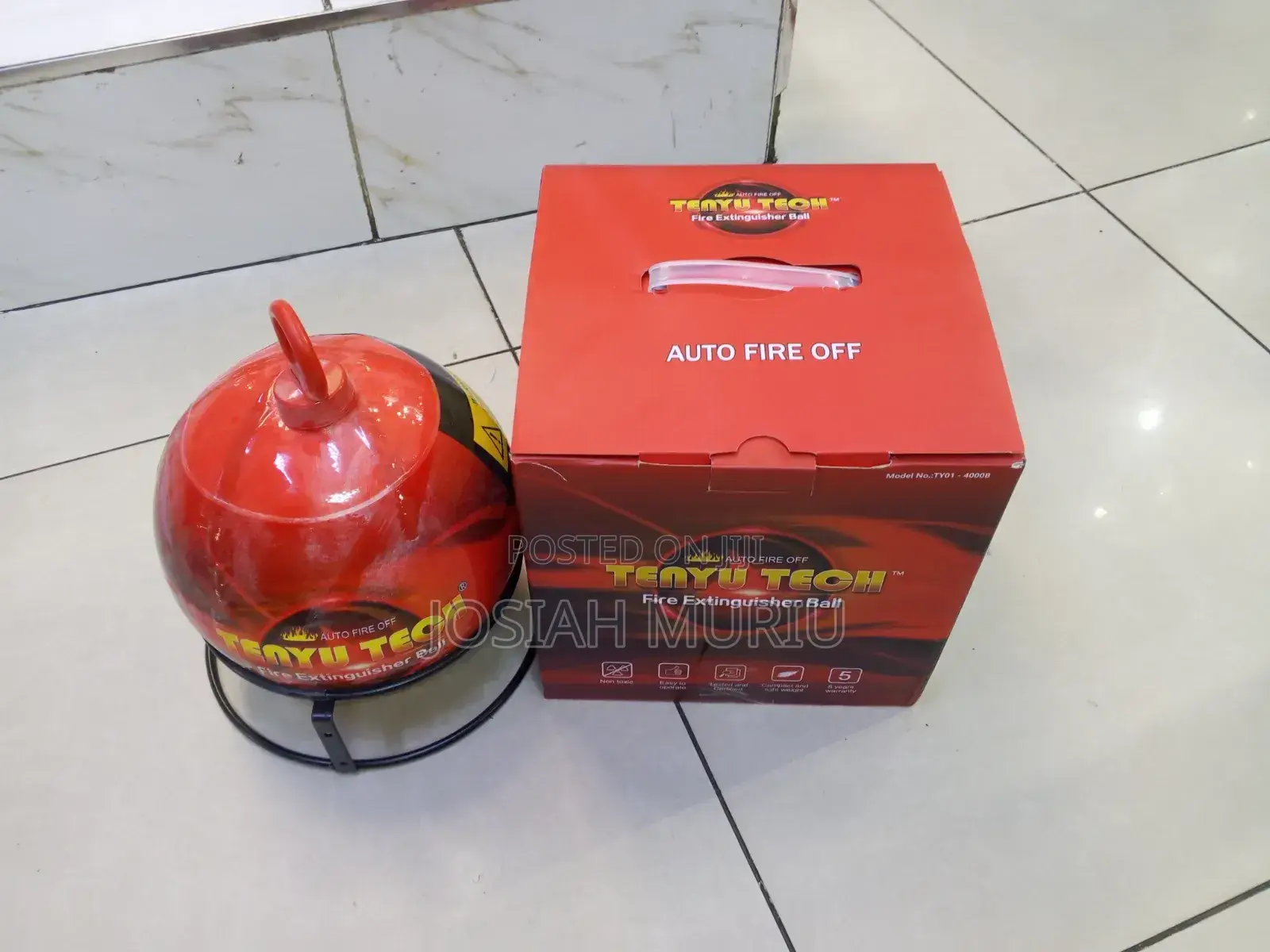 Tenyu Tech Auto Fire Off Fire Extinguisher Ball