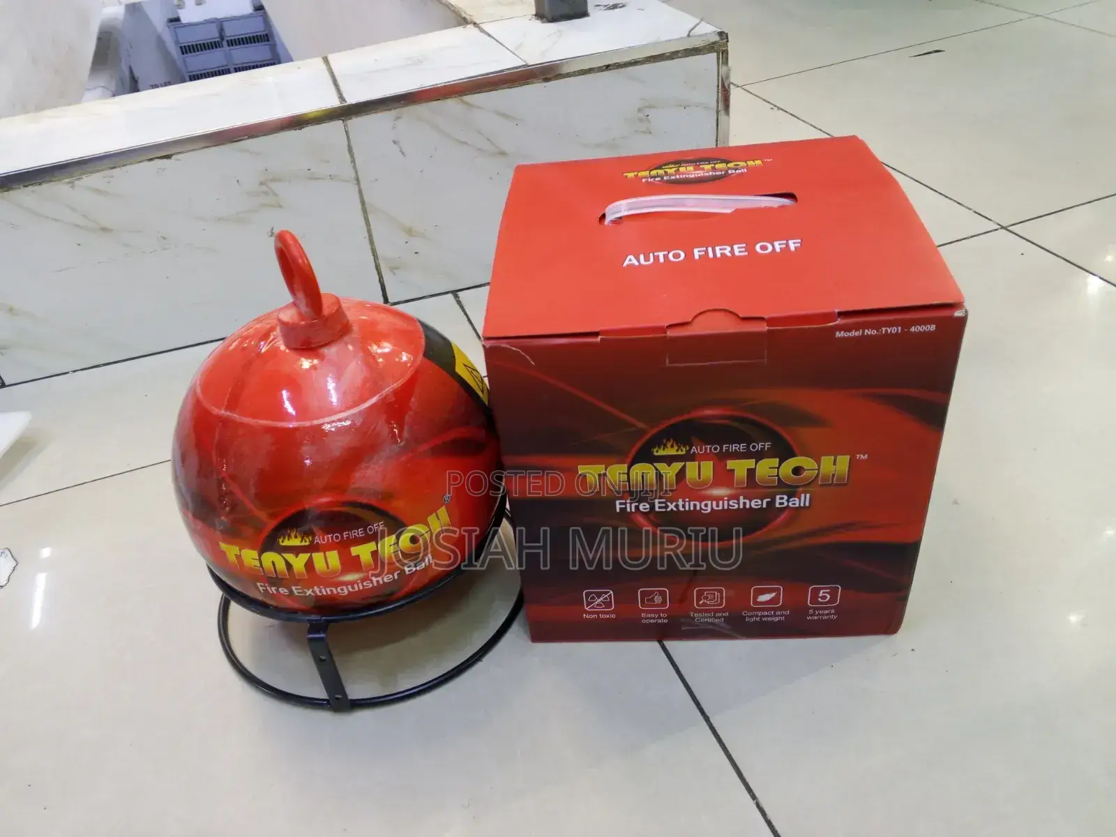 1.3kg Automatic Fire Extinguishing Ball For Emergency Fire Protection